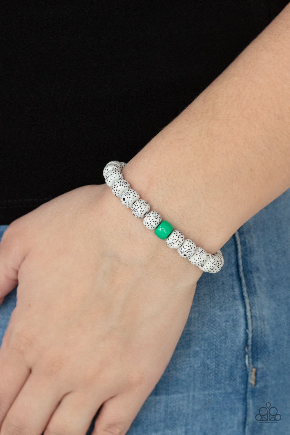 Paparazzi ♥ ZEN Second Rule - Green ♥  Bracelet