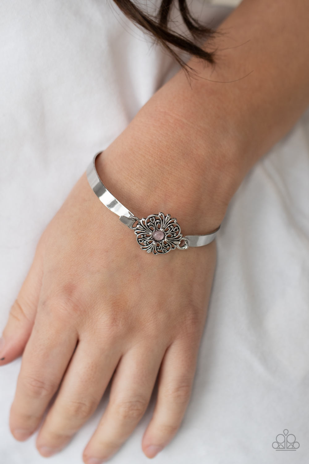 Paparazzi Whimsically Welcoming Pink Bracelet LisaAbercrombie
