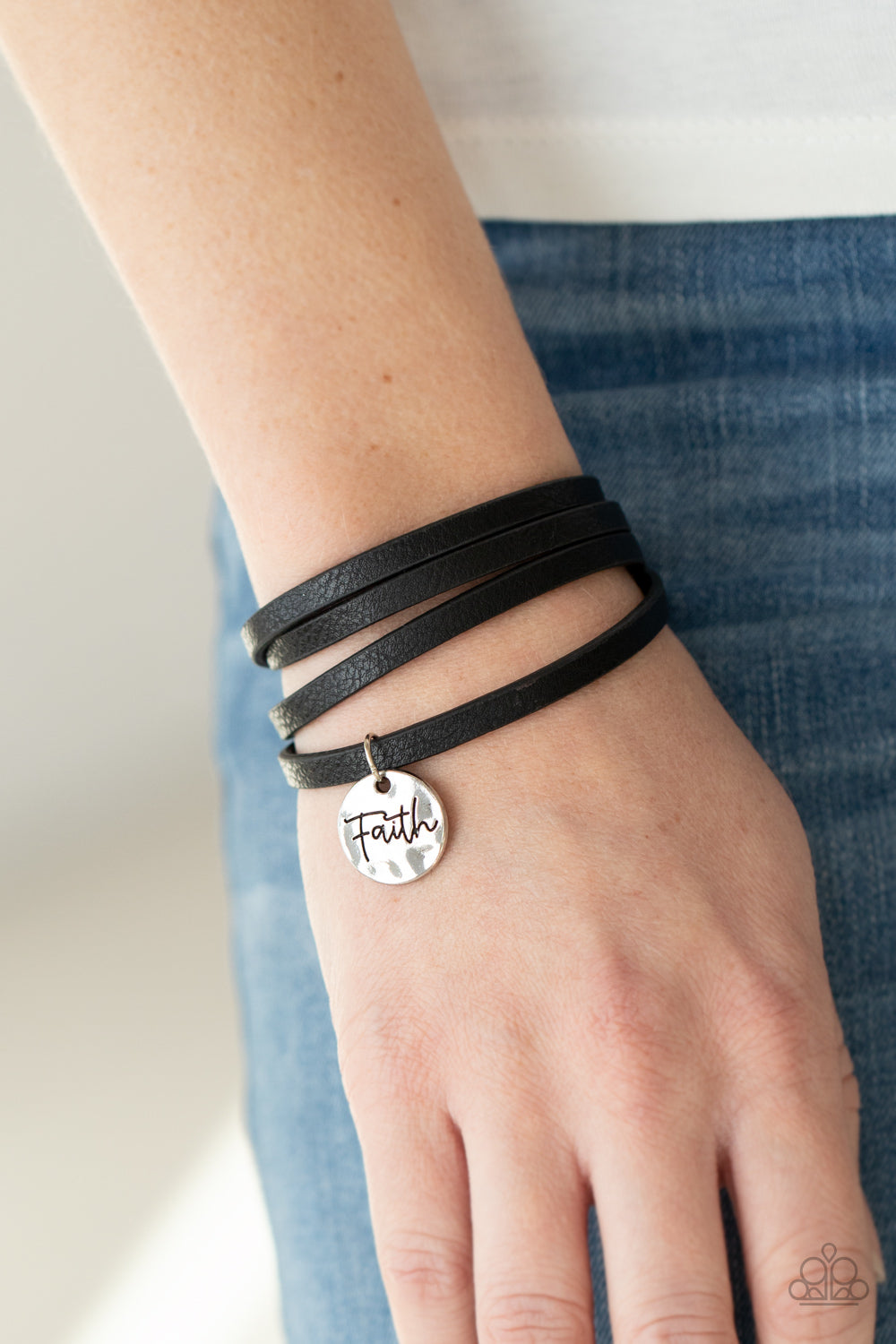 Wish You Were Here Bracelet - Black – Initial Outfitters