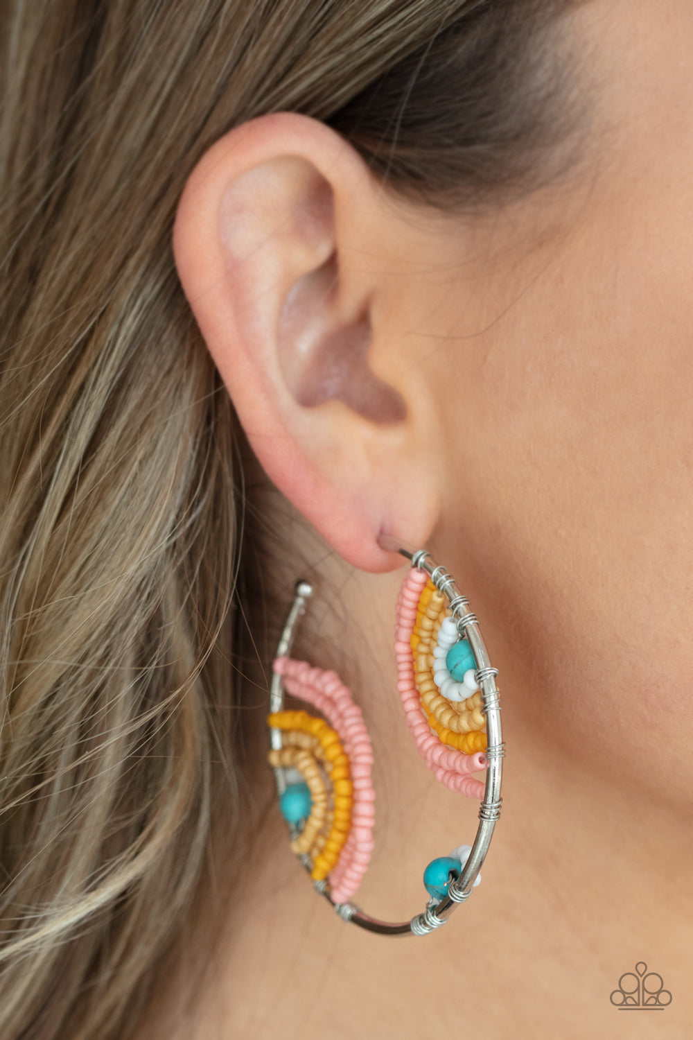 Paparazzi ♥ Rainbow Horizons - Multi ♥  Earrings