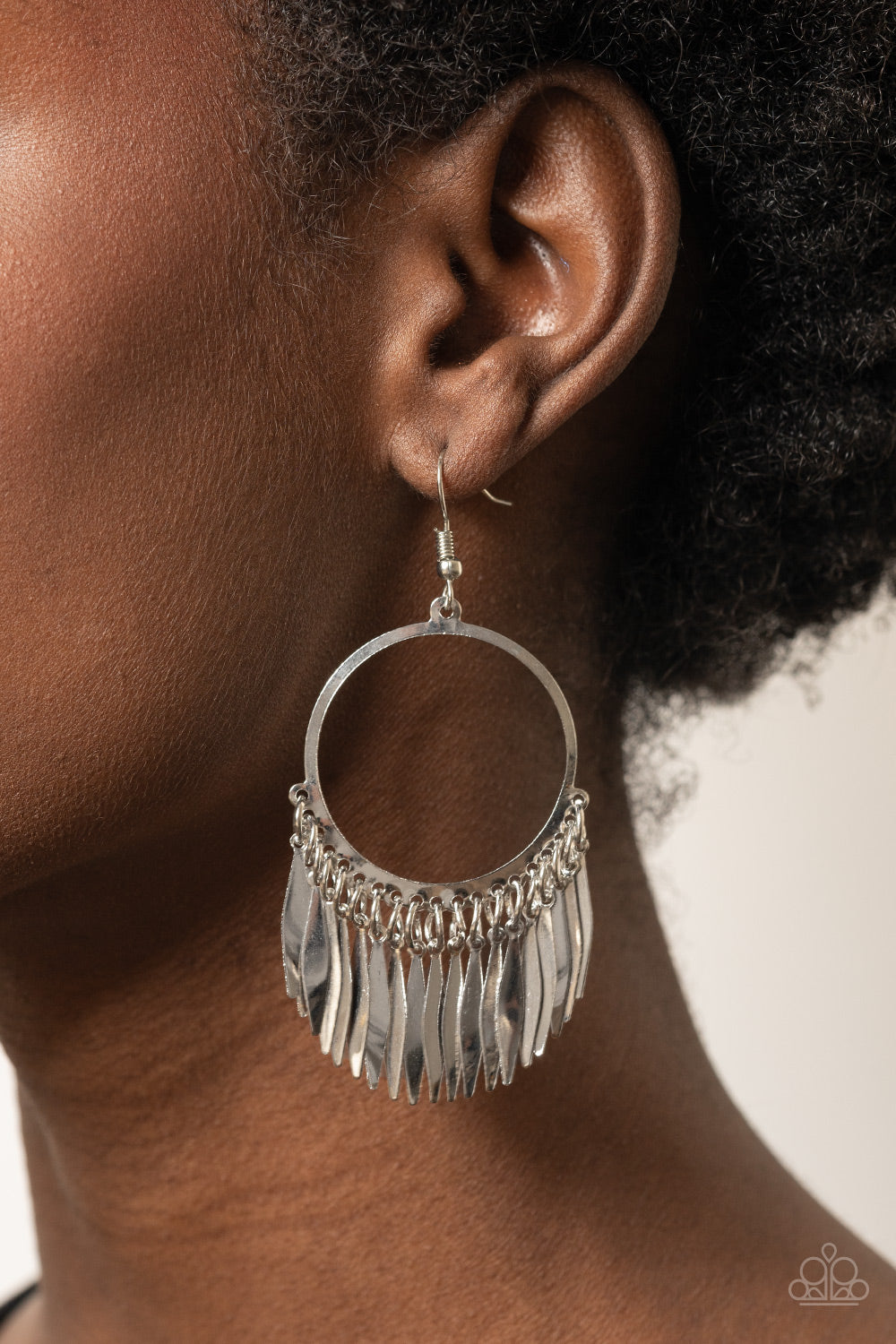 Paparazzi ♥ Radiant Chimes - Silver ♥  Earrings