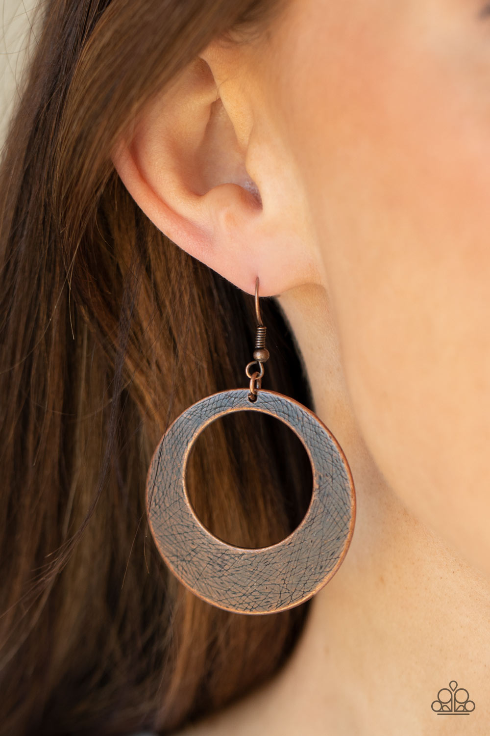 Paparazzi ♥ Outer Plains - Copper ♥  Earrings