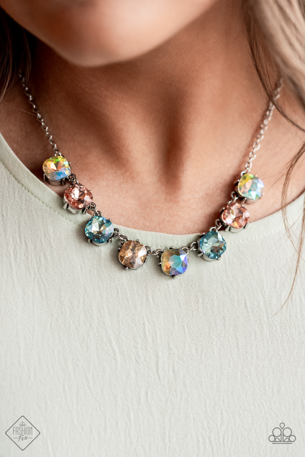 Paparazzi ♥ Dreamy Decorum - Multi ♥  Necklace