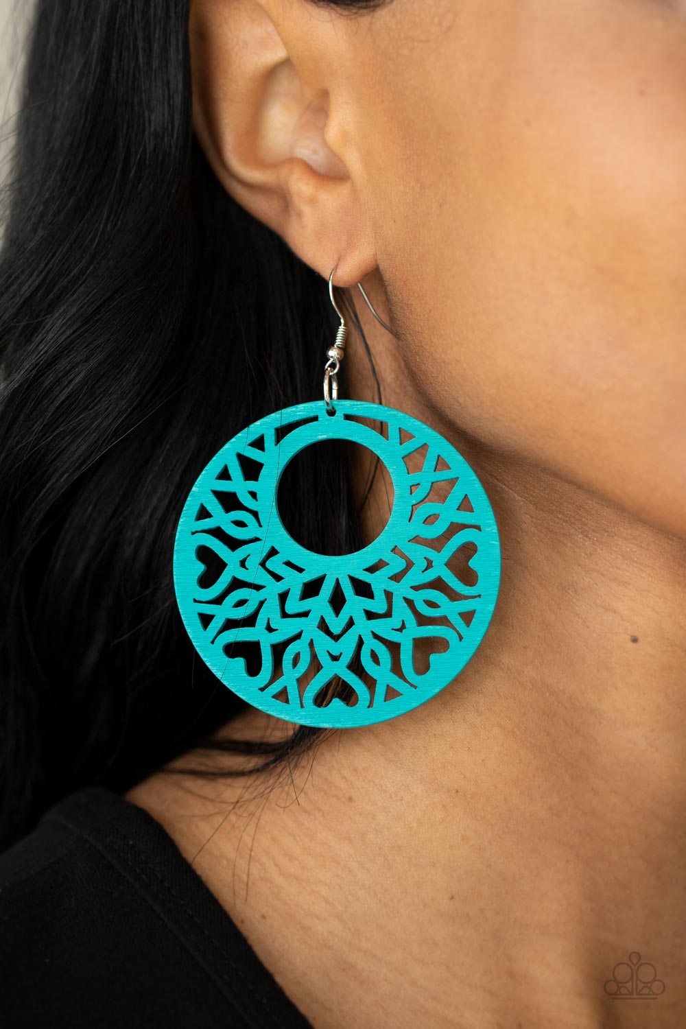 Paparazzi ♥ Tropical Reef - Blue ♥  Earrings