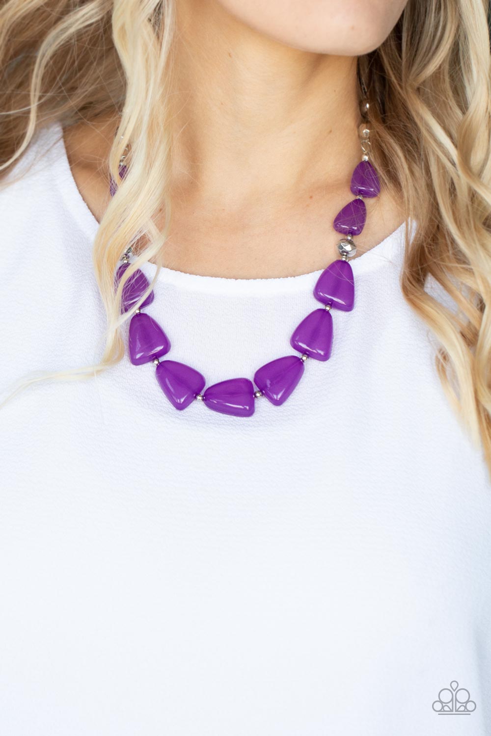 Paparazzi ♥ Tenaciously Tangy - Purple ♥  Necklace