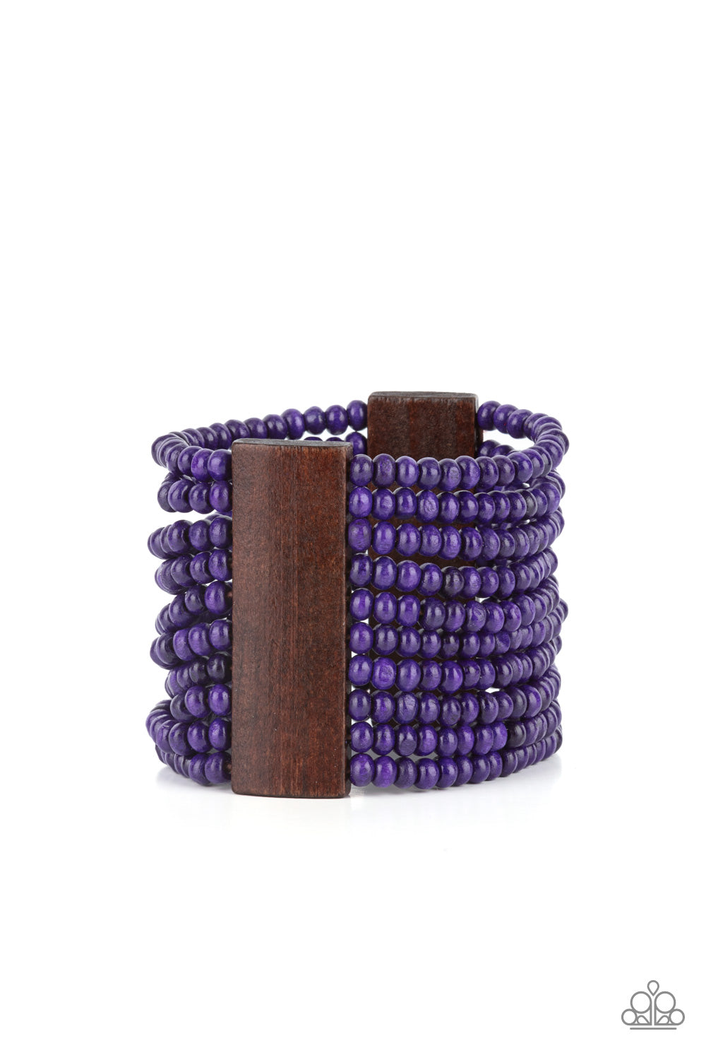 Paparazzi Flickering Fortune - Purple Bracelet – A Finishing Touch Jewelry