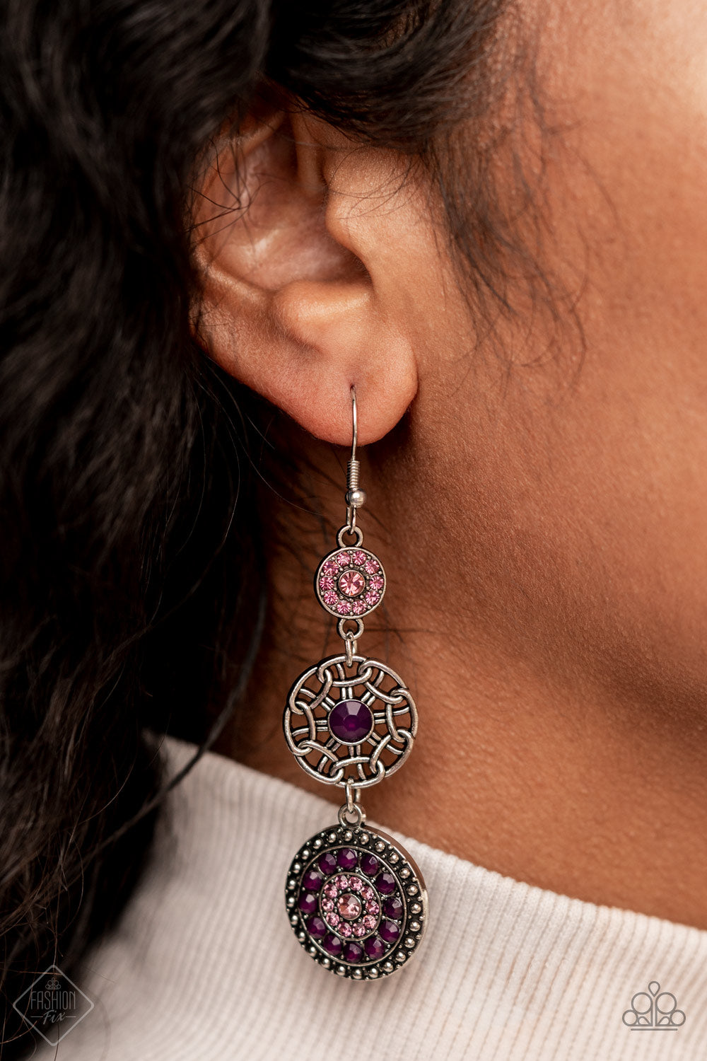 Upcycled LV Heart Shaped Earrings (Purple) – Farmhouse Treasures of  Saratoga LLC and Penelope & Me Boutique