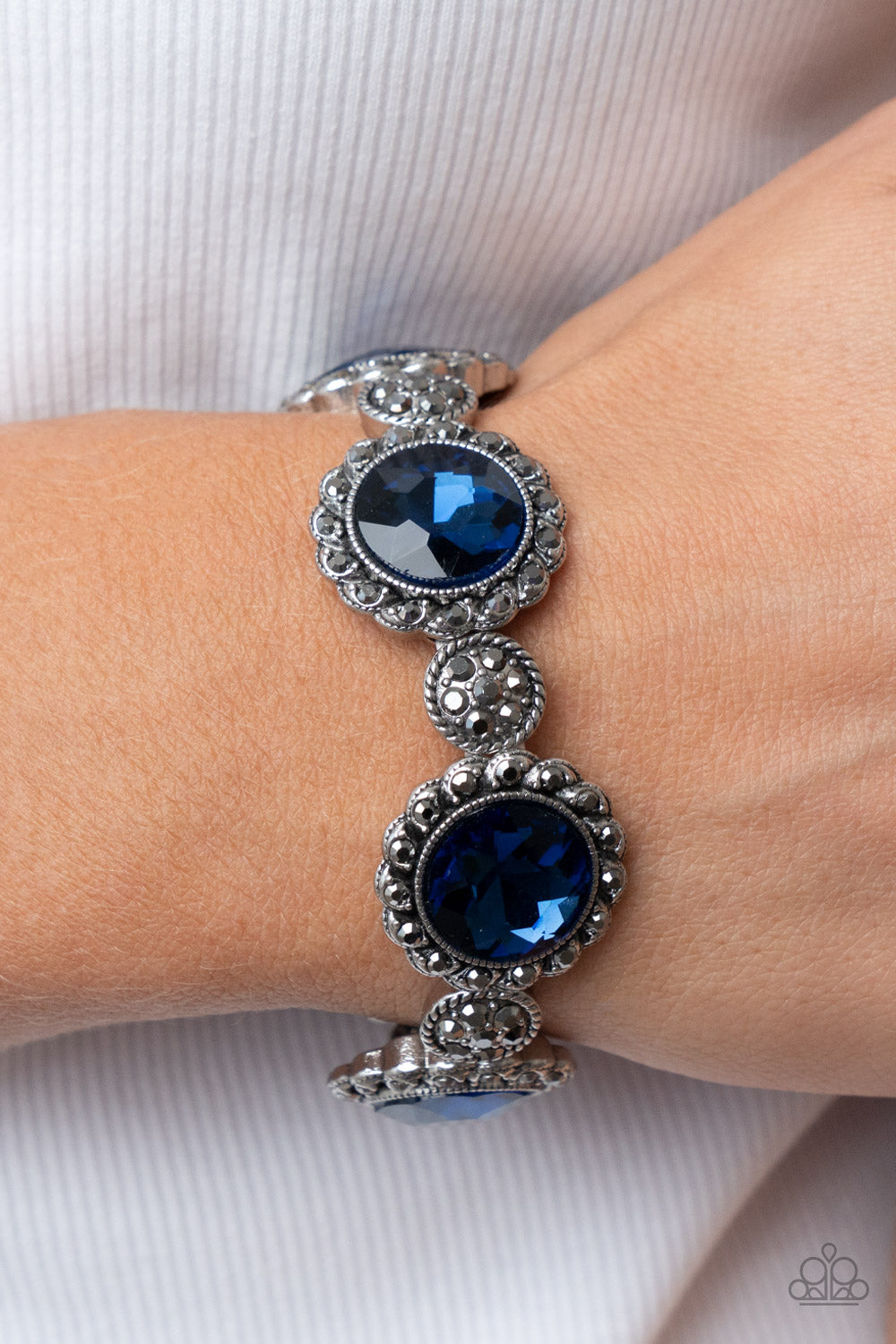 Paparazzi Palace Property Blue Bracelet