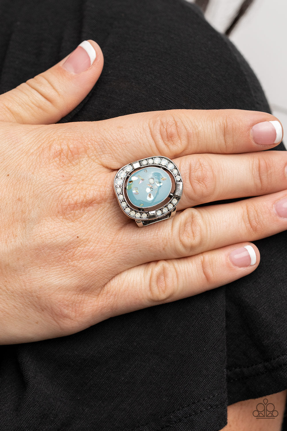 Paparazzi Beach Bijou Blue Ring