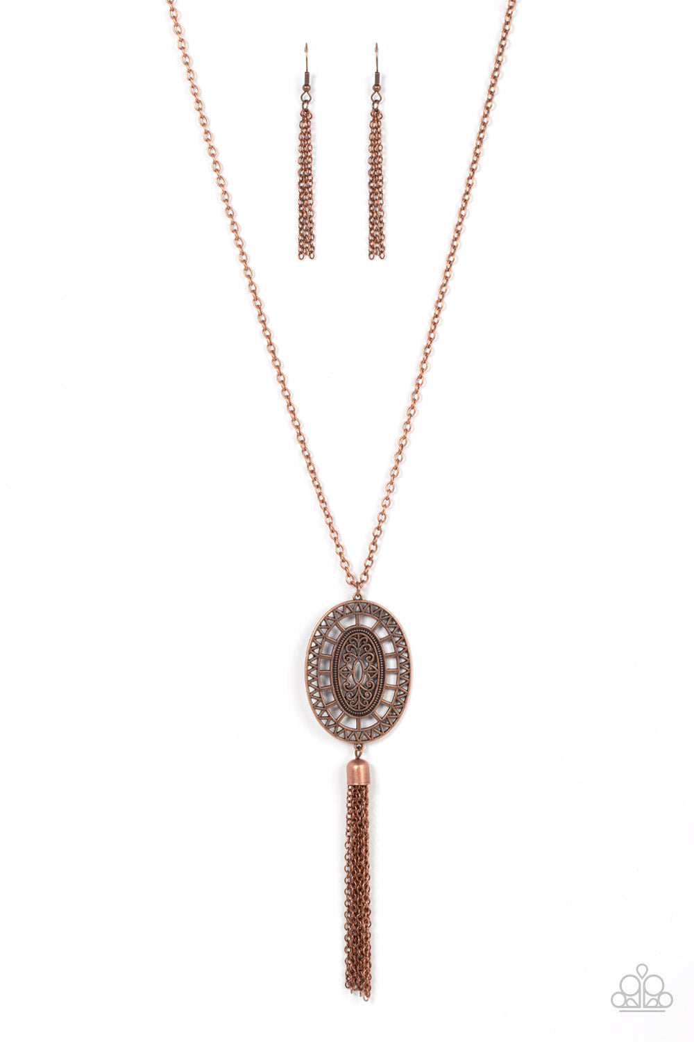 Paparazzi Whimsically Wistful Copper Necklace
