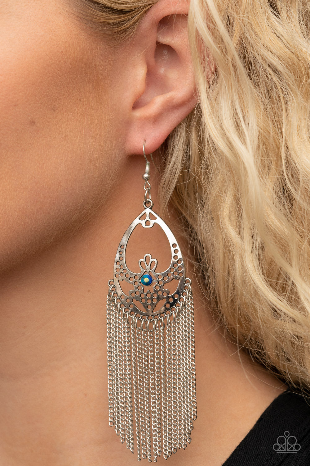 Paparazzi ♥ Castle Cottage - Blue ♥  Earrings