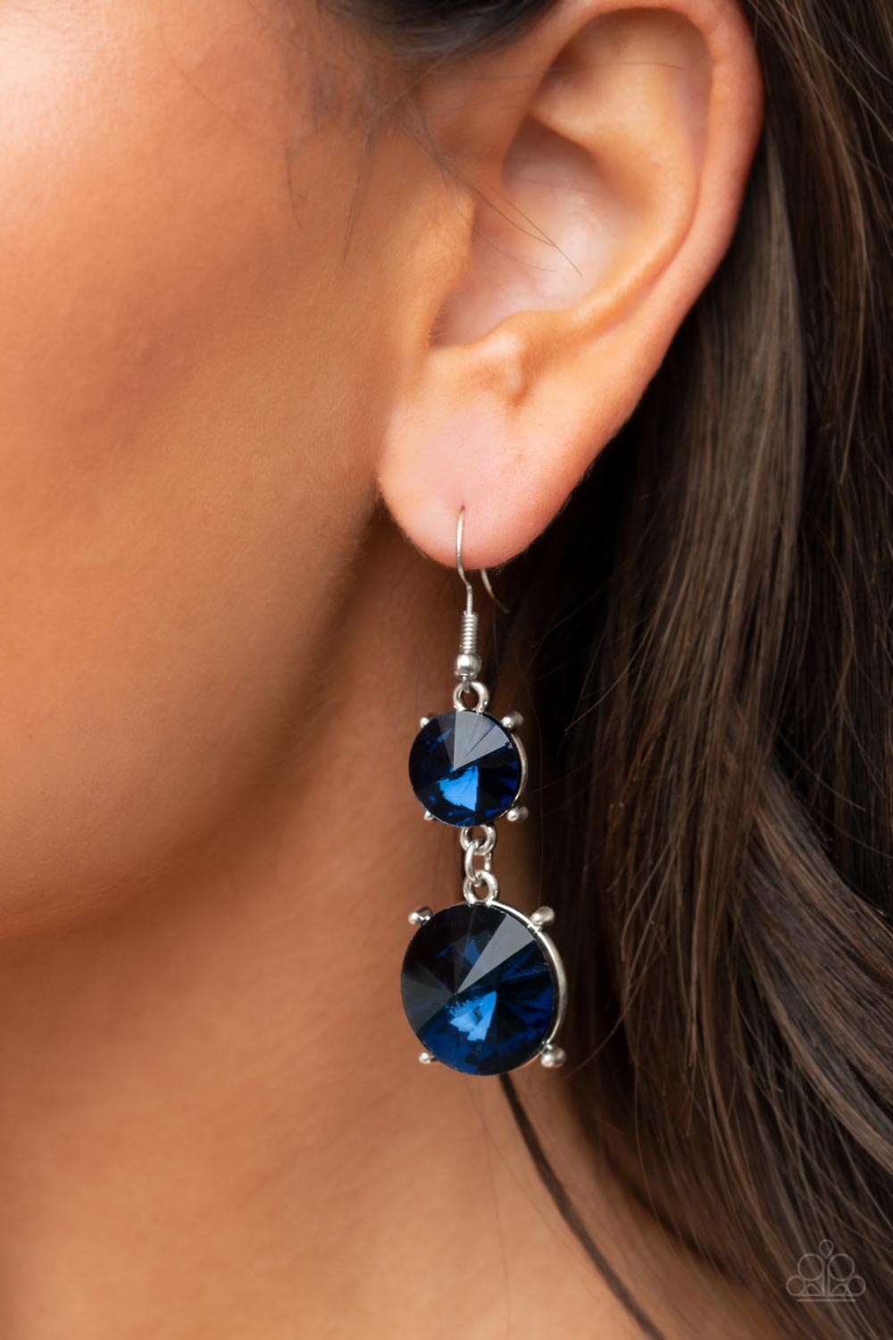 Paparazzi ♥ Sizzling Showcase - Blue ♥  Earrings