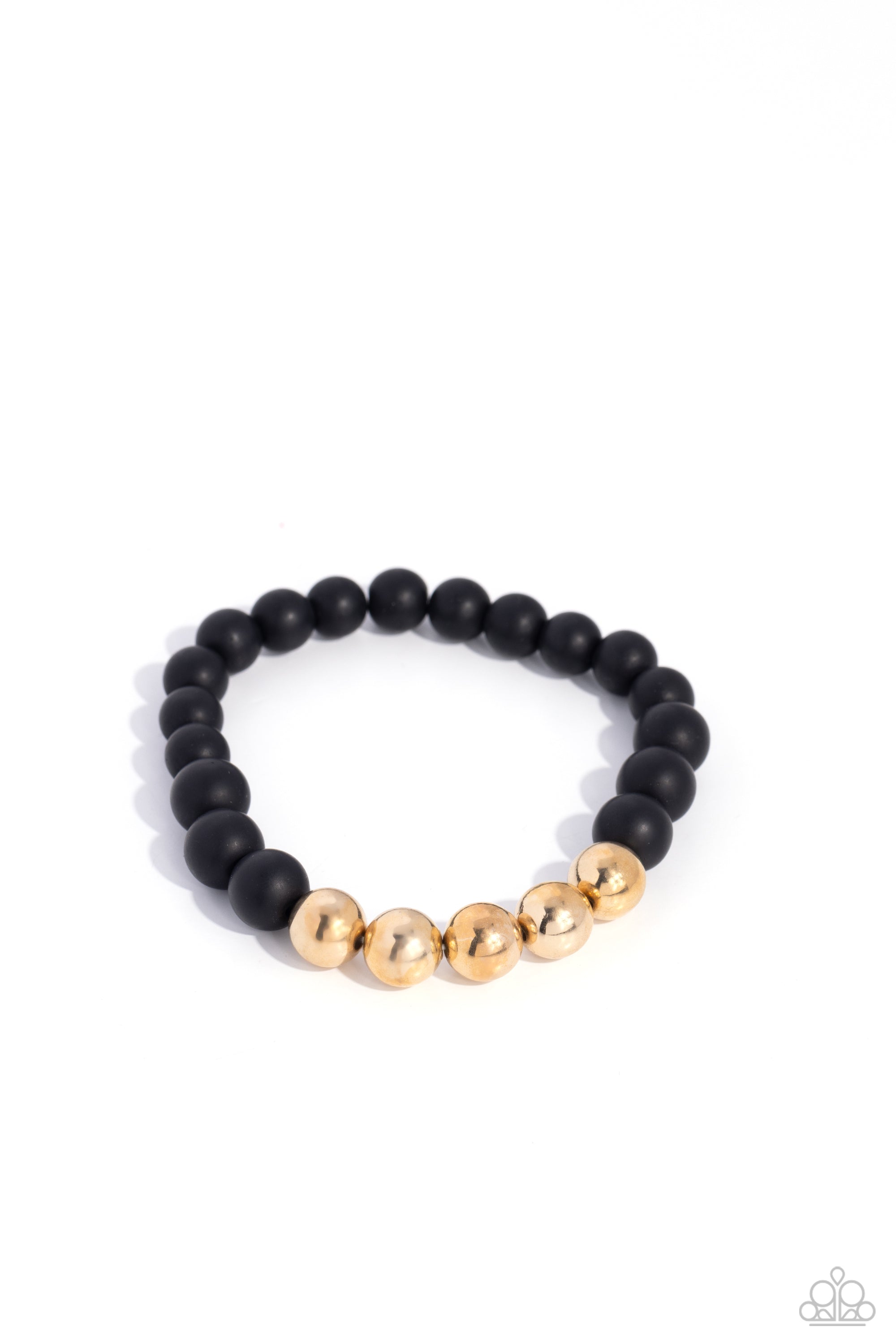 Paparazzi METALHEAD in the Clouds Gold Bracelet LisaAbercrombie