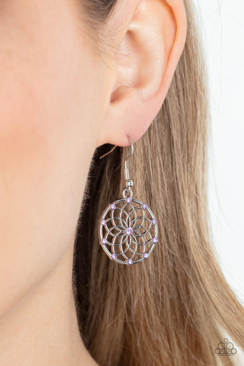 Paparazzi ♥ Springtime Salutations - Purple ♥  Earrings