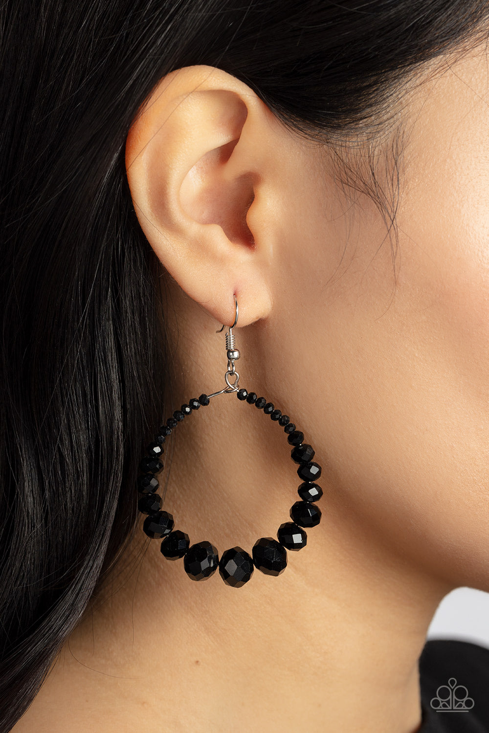 Paparazzi ♥ Astral Aesthetic - Black ♥  Earrings