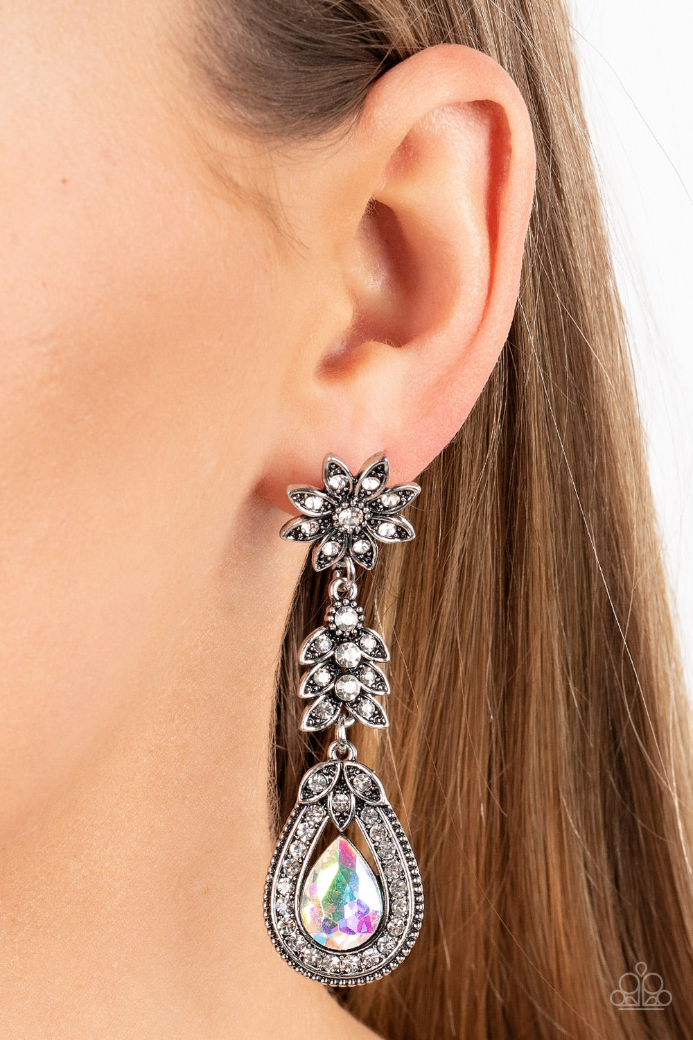 Paparazzi ♥ Floral Fantasy - Multi ♥  Post Earrings