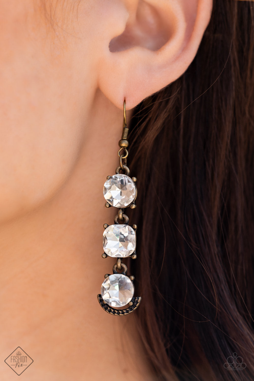 Daisy Dilemma - Brass Post Earrings - Paparazzi Accessories – Bedazzle Me  Pretty Mobile Fashion Boutique