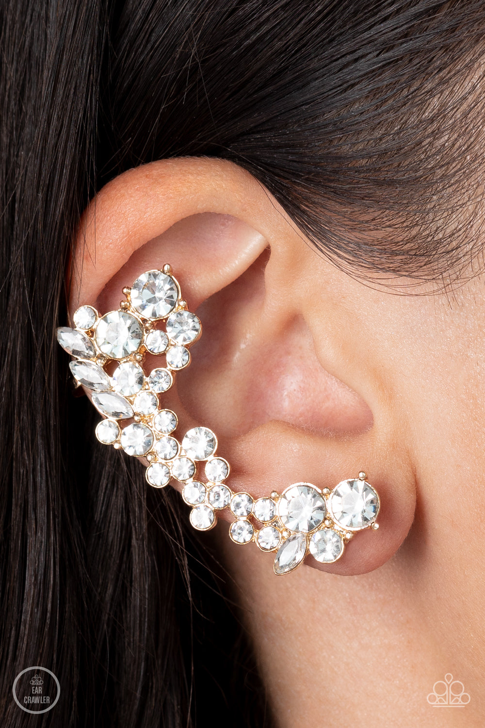 Paparazzi ♥ Astronomical Allure - Gold ♥  Post Earrings