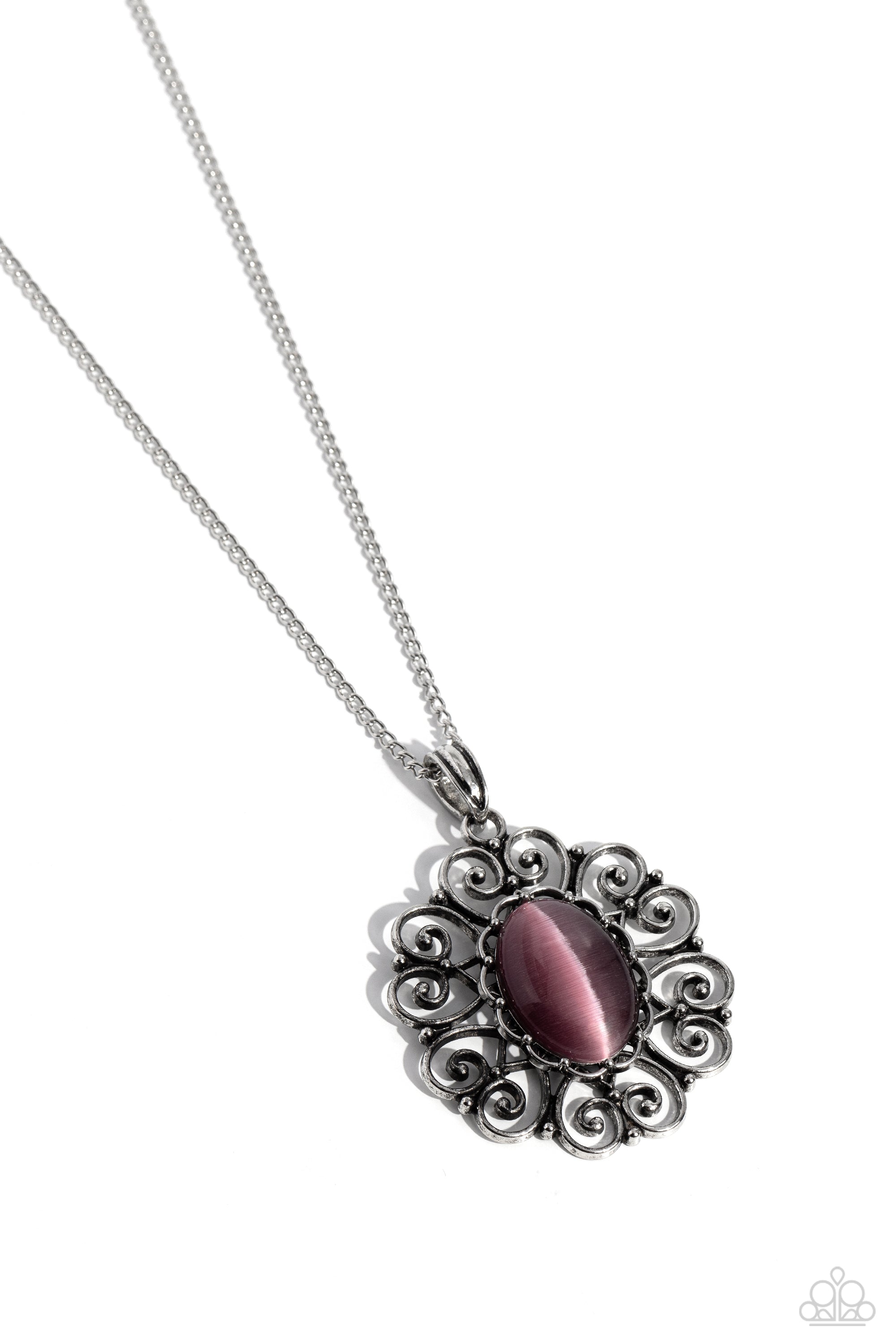 Paparazzi purple store moonstone necklace