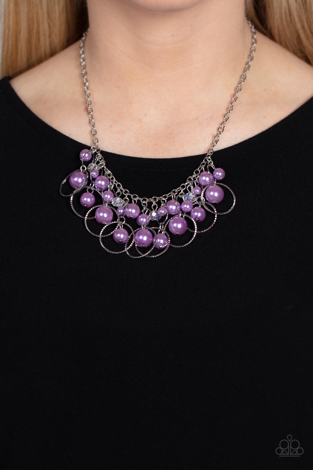 Paparazzi Cosmic Closeup - Purple - Necklace
