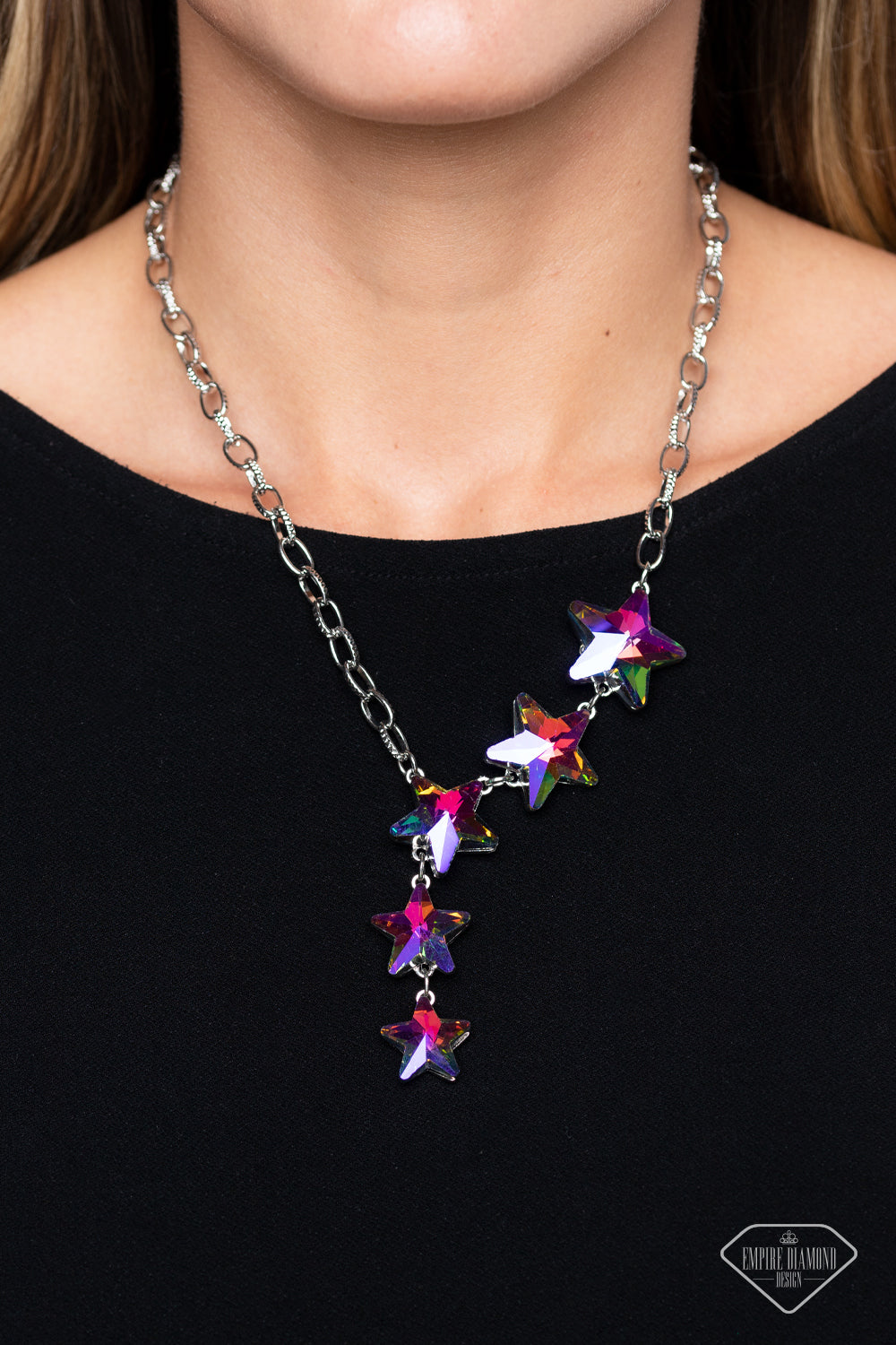 Paparazzi ♥ Star-Crossed Sparkle - Multi ♥ Necklace